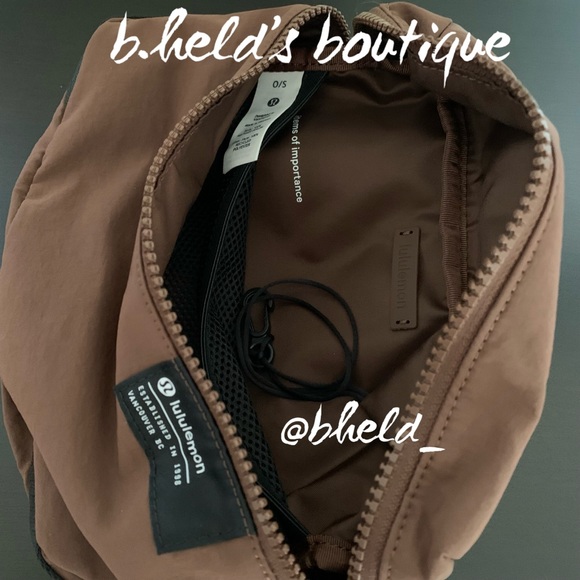 lululemon Clean Lines Belt Bag in Java Brown Neutral One Size (2L) Brand New NWT - Picture 14 of 15